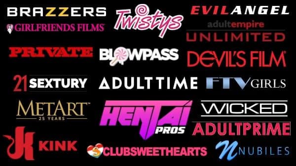 Film crew on a professional adult set